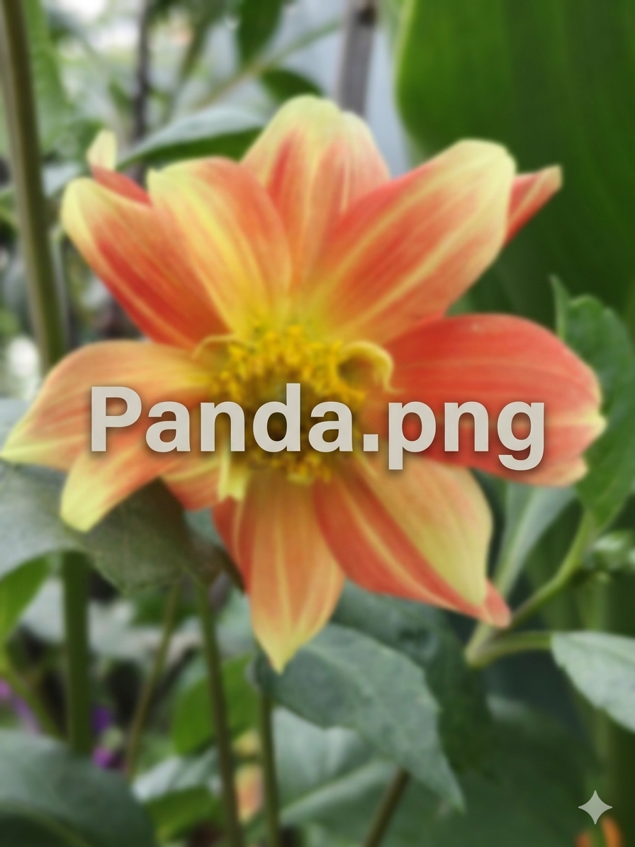 Golden Hour Dahlia – Vibrant Floral Wall Art